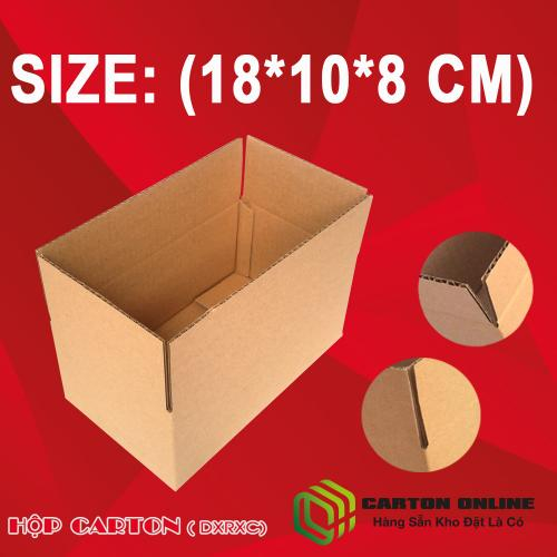 Thùng Carton 18x10x8 - Hộp Carton Giá Rẻ
