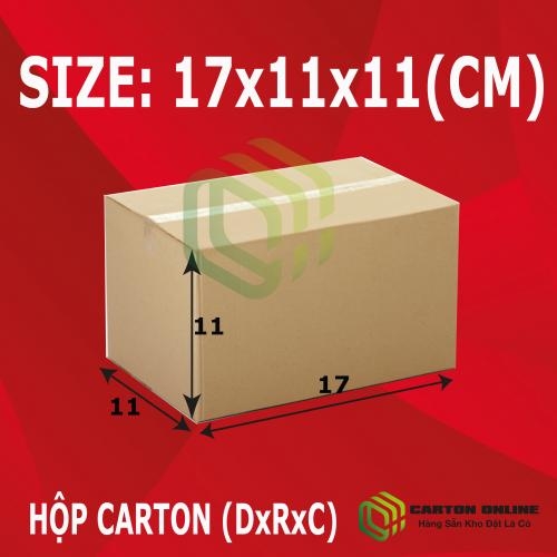 Thùng Carton 17x11x11 - Hộp Carton Giá Rẻ