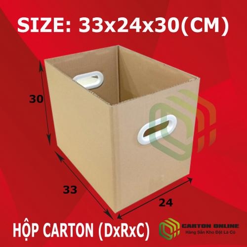 Thùng Carton đựng hồ sơ- Hộp Carton Giá Rẻ